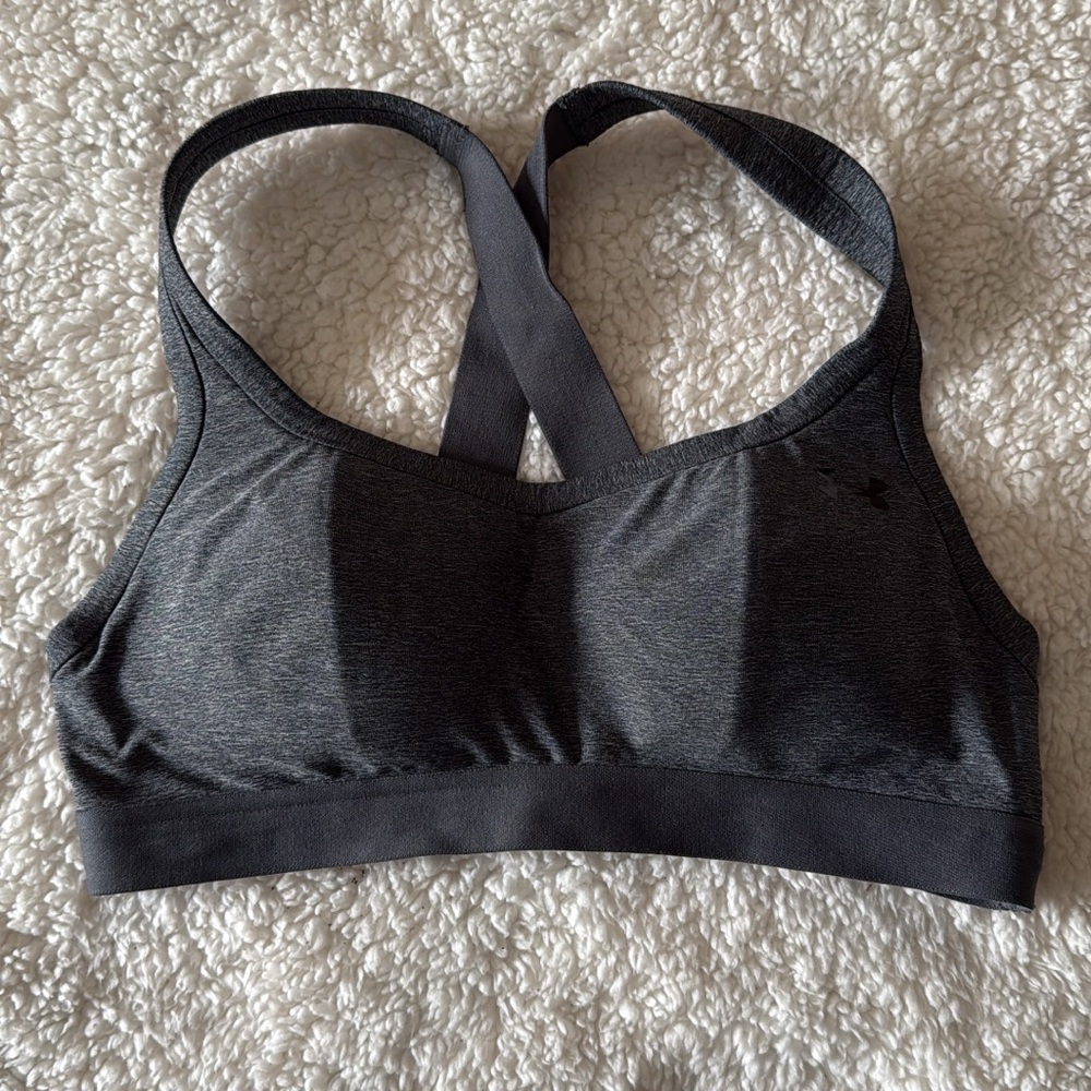 Gray UA Women's Sports Bra 34B